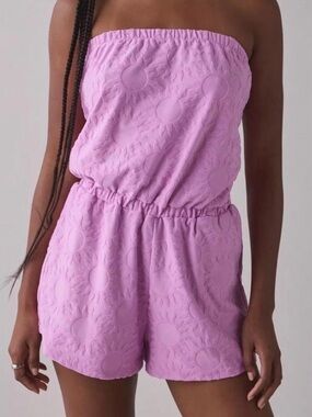 Roxy Women's Special Feeling Terry Romper Small $56.00